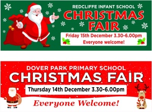 School Christmas Banners